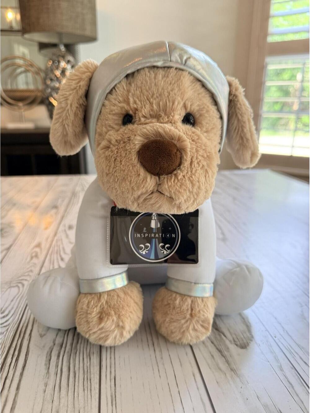 Retired Astronaut Dog Plush-12"-GUND-St Jude Exclusive-Service Dog Inspiration